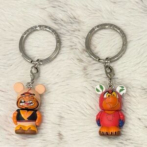 Disney Vinylmation Jr Iago Palace Guard Aladdin Keychains Bag Charm
